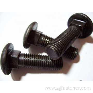 ISO qualified zinc plated carriage bolts